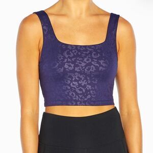 MARIKA EMBOSSED LOLA LONG SPORTS BRA SIZE MEDIUM